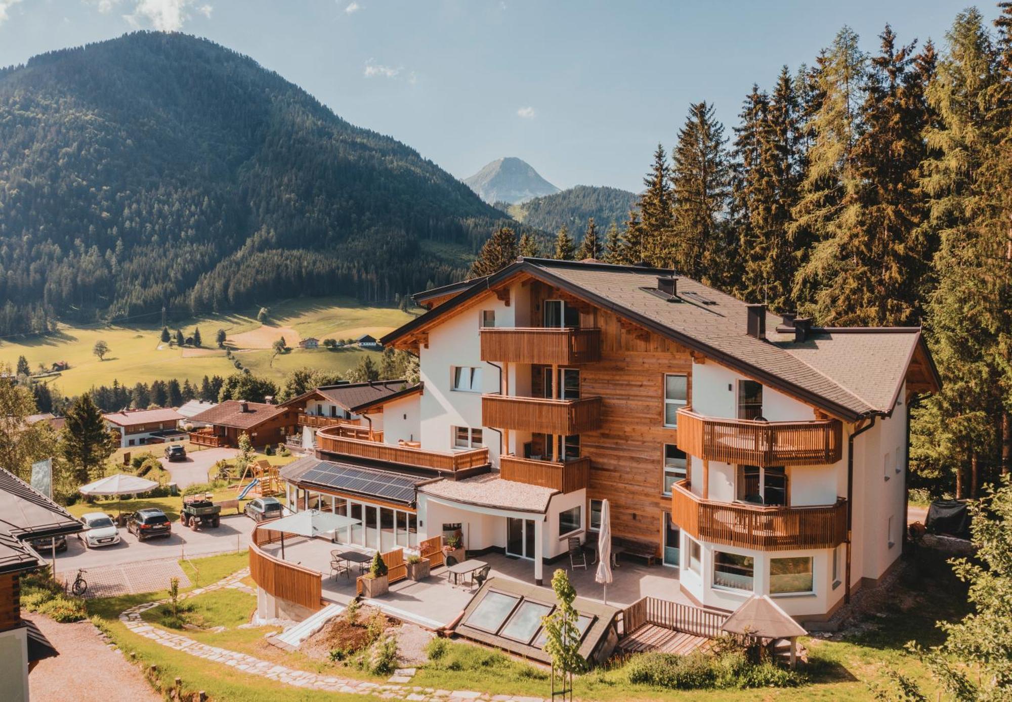 Gluexplatzl Appartements Am Wald Sankt Martin am Tennengebirge Exteriér fotografie